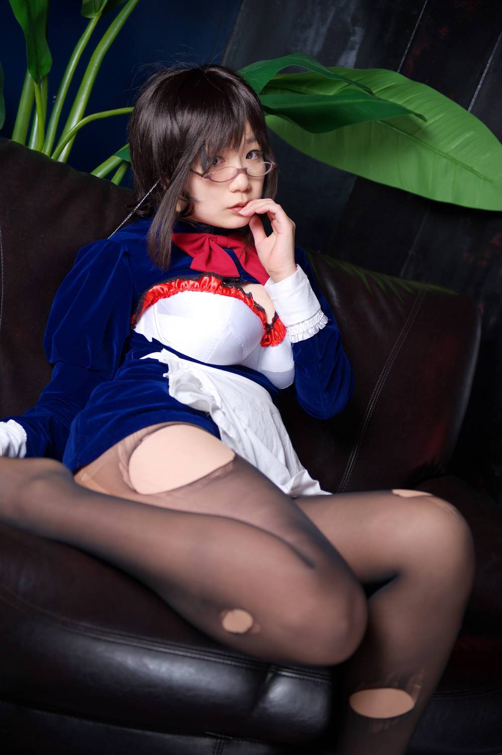 [Cosplay] 2013.03.28 Sexy Maid - Big Tits 1